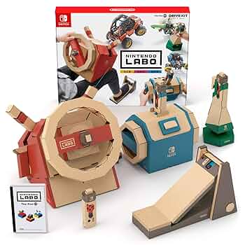 ニンテンドーラボ3点セット　ドライブ　キット　ロボットキット　バラエティ　キット Amazon.com: Nintendo Labo Toy-Con 03: Vehicle Drive Kit